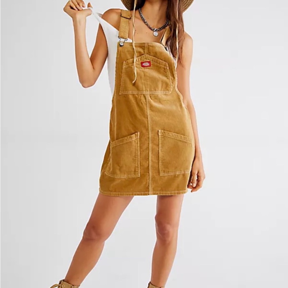 Dickies Free People Corduroy Overall Dress